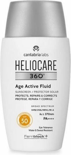 Heliocare 360 Age Active Fluid Spf50 50ml (Sonnencreme, SPF 50, 50 ml)