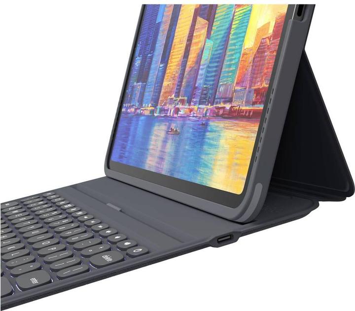 Actual product image Zagg Keyboard Pro Keys Pro Charcoal (DE, iPad Pro 12.9 2018 (3. Gen), iPad Pro 12.9 2020 (4. Gen), iPad Pro 12.9 2021 (5th Gen))