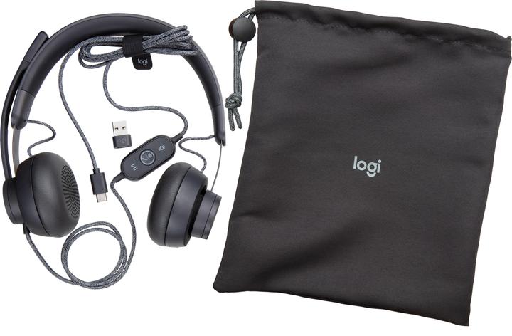 Actual product image Logitech Zone Wired (Cable, USB-C)