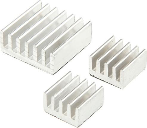 Immagine prodotto King Mod Set di raffreddamento per Raspberry Pi - argento