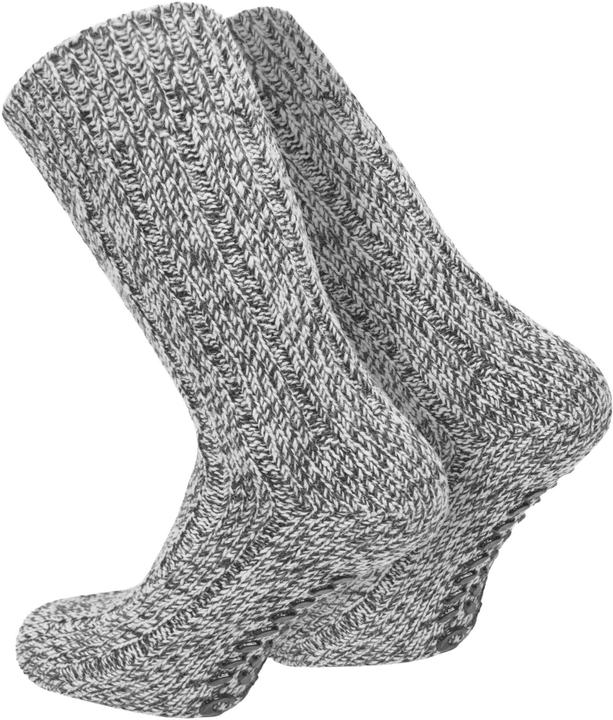 Produktbild Normani 2 Paar Norweger-ABS-Socken mit Schafwolle (2er Pack, 35 - 38)