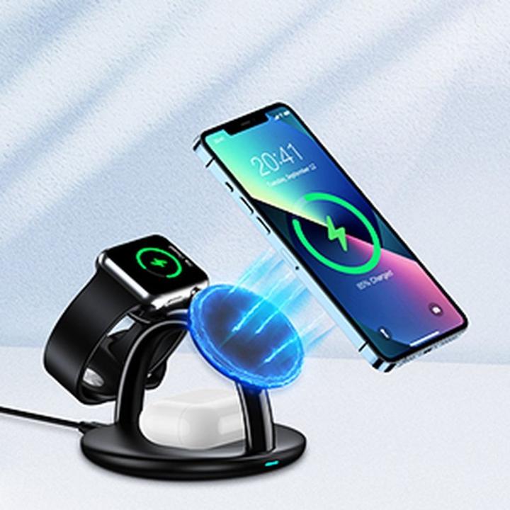 Actual product image Choetech 3 in 1 Charging Station (15 W)