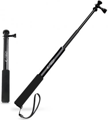 Produktbild Tech-Protect GA100 Monopad & Selfie Stick for GoPro / DJI - Black