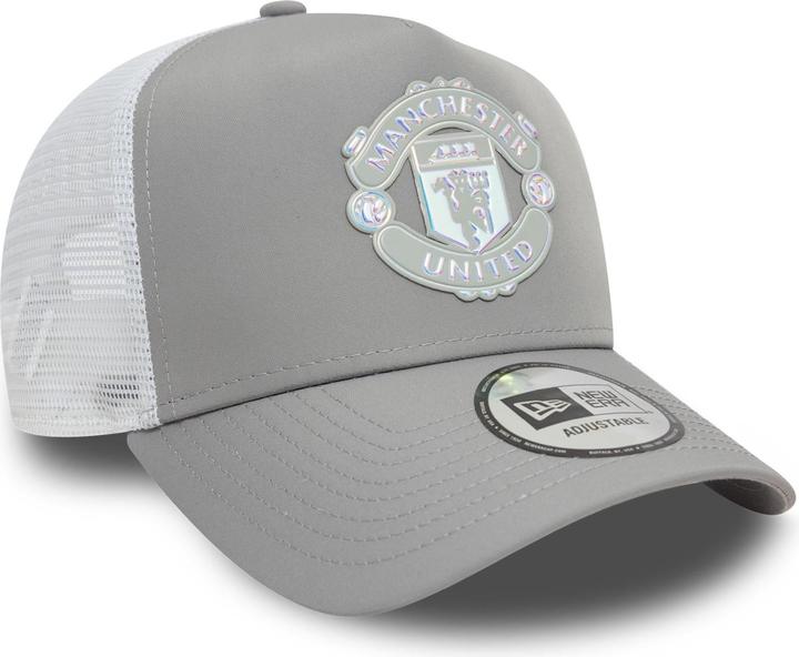 Actual product image New Era Adjustable Trucker Cap IRIDESCENT Manchester United
