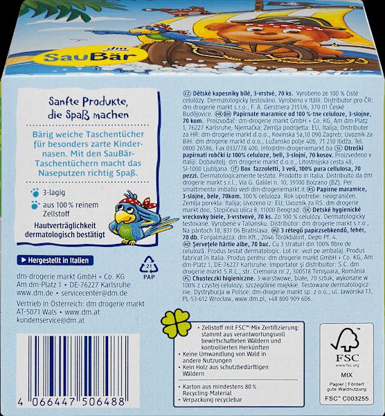 Immagine prodotto dm SauBär Scatola di fazzoletti assortita