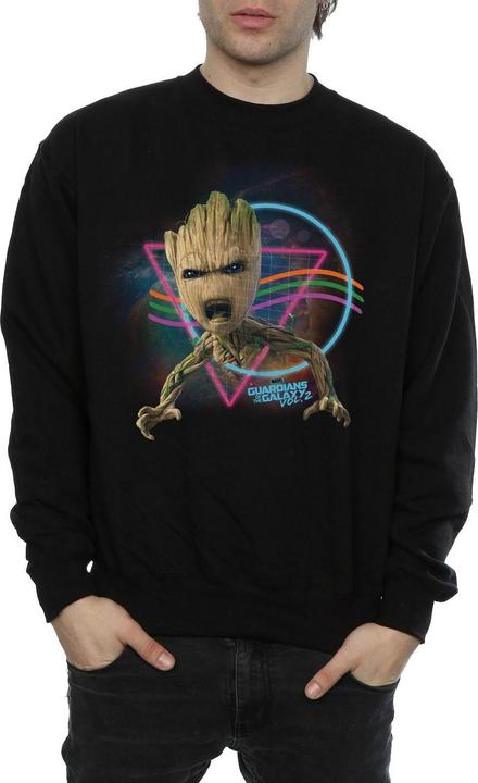 Immagine prodotto Guardians Of The Galaxy Neon Groot Felpa Uomo (XL)