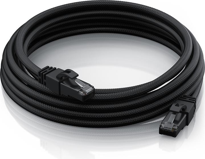 Actual product image Primewire Network cable CAT.7, RJ-45, Ethernet, patch cable CAT 7, cotton jacket, Gigabit LAN cable (S/FTP, CAT7, 0.25 m)