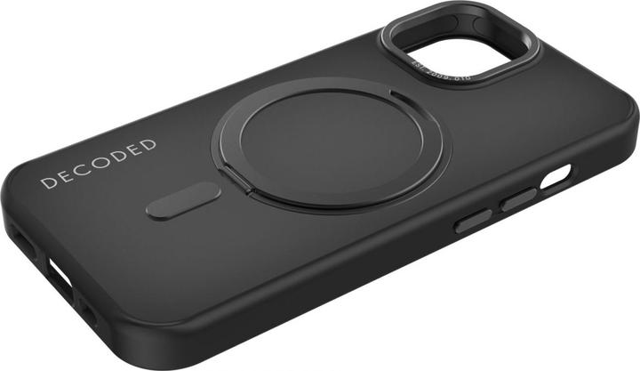 Actual product image Decoded Recycled Plastic Loop Stand Backcover iPhone 15 Black (Apple iPhone 15)