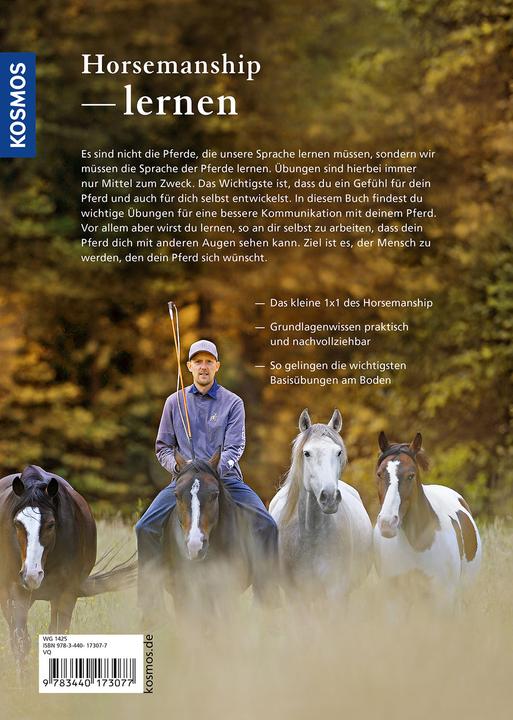 Produktbild Kosmos Horsemanship lernen mit Jenny und Peer (Deutsch, Jenny Wild, Peer Claßen, 2023)