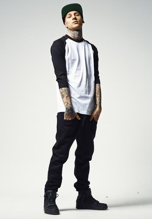 Immagine prodotto Urban Classics Contrast 3/4 Sleeve Raglan Tee (L)