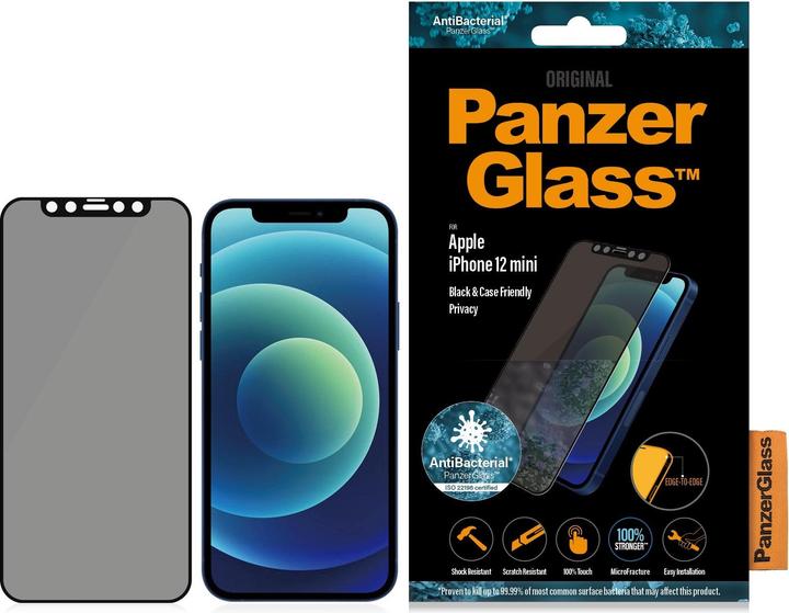 Actual product image PanzerGlass Privacy (1 Piece, Apple iPhone 12 mini)