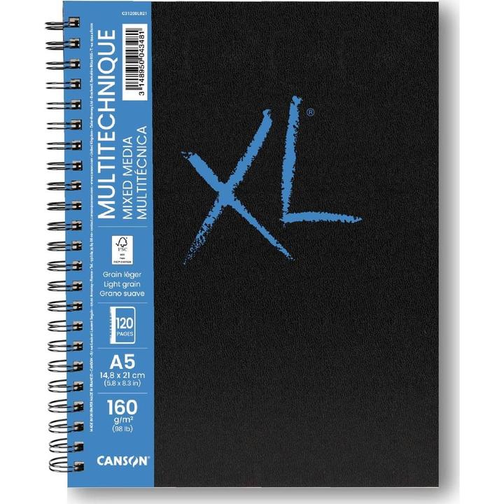 Produktbild Canson XL Mixed Media Book A5 (A5, Harter Einband)