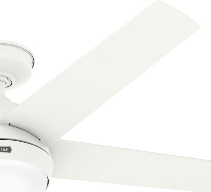 Actual product image Hunter Fans Outdoor Deckenventilator Marina Weiss mit LED (42 dB)