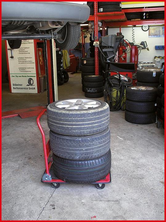 Produktbild KS Tools Plattformwagen für Lager und Werkstatt. 150kg (150 kg)