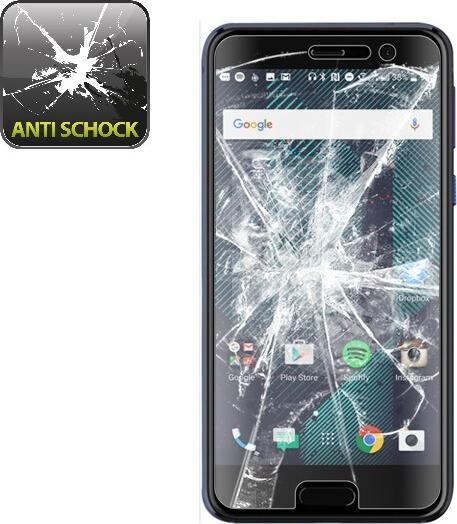 Actual product image Protectorking 2x Panzerfolie Anti-Shock HD Klar (2 Piece, HTC U Play)