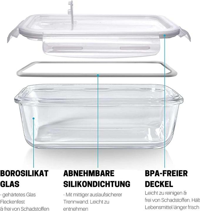 Produktbild Igluu Meal Prep Aufbewahrungsboxen (0.84 l)