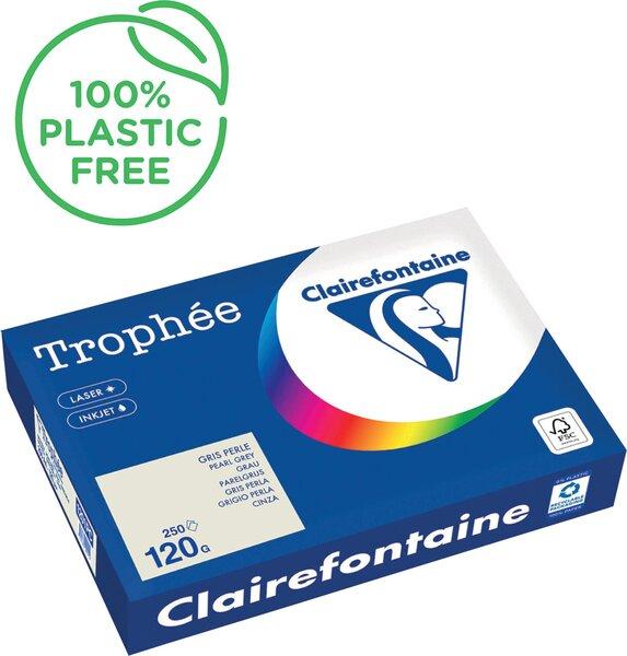 Actual product image Clairefontaine Copy paper Trophée grey DIN A4 120 g/m² 250 sheets (120 g/m²)
