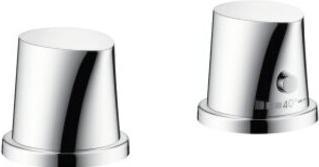 hansgrohe AXOR Starck Organic 2-Loch Wannenrandarmatur mit Thermostat