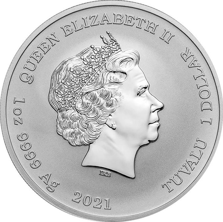 Produktbild The Perth Mint Silber Black Flag - The Red Flag Fleet - 1 oz - 2021 (999.90, 2021)