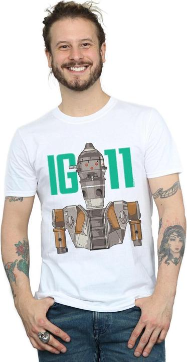 Immagine prodotto Star Wars The Mandalorian IG-11 Bounty Hunter Maglietta Uomo (3XL)