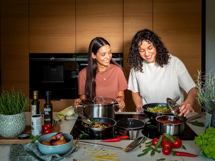 Produktbild Rösle Wok Pureelements Keramik ProCeraPlus ø 32 cm (32 cm, Wok Pfanne, Edelstahl)