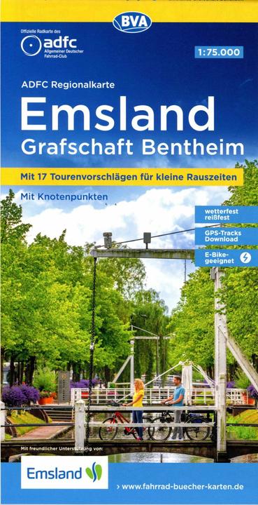 Immagine prodotto Mappa regionale ADFC Emsland Grafschaft B