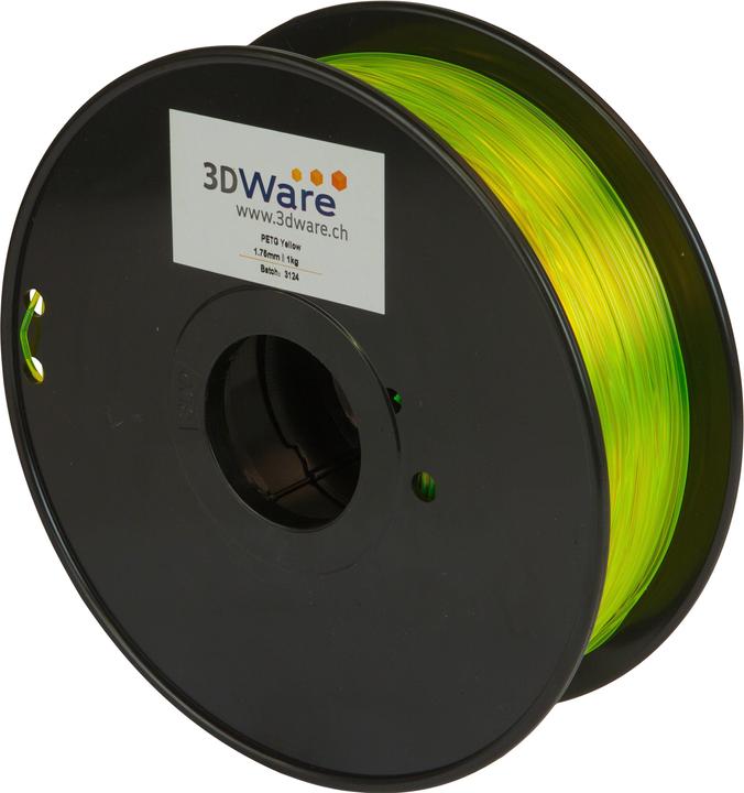 Image du produit eSUN PETG 1,75mm Yellow 1kg Filament 3D (PETG, 1.75 mm, 1000 g, Jaune)