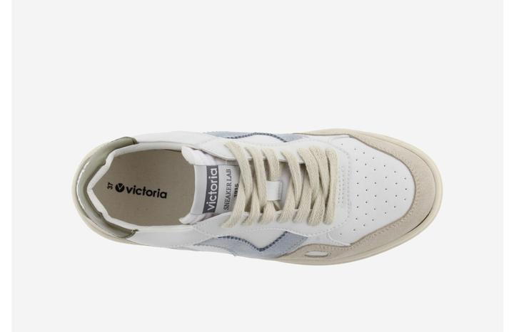 Actual product image Victoria leather effect and split leather trainers seul (39)