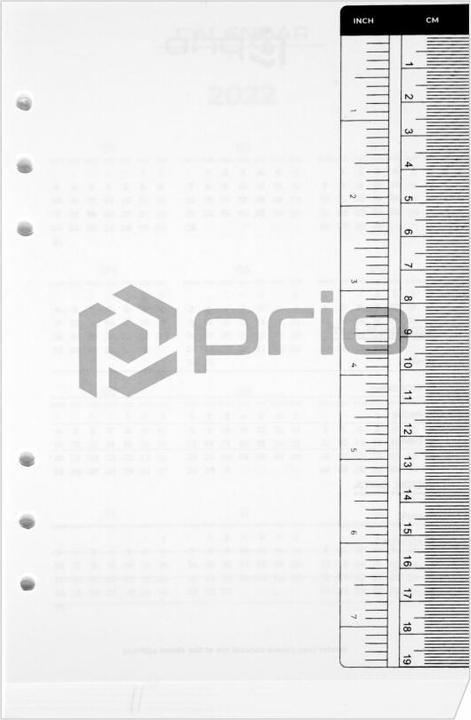 Image du produit prio Calendrier 5in1 à usage général