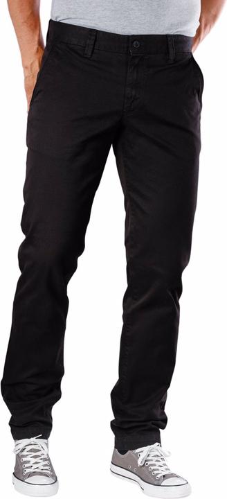 Actual product image Alberto Lou Pant Pima Cotton black (W33/L30)