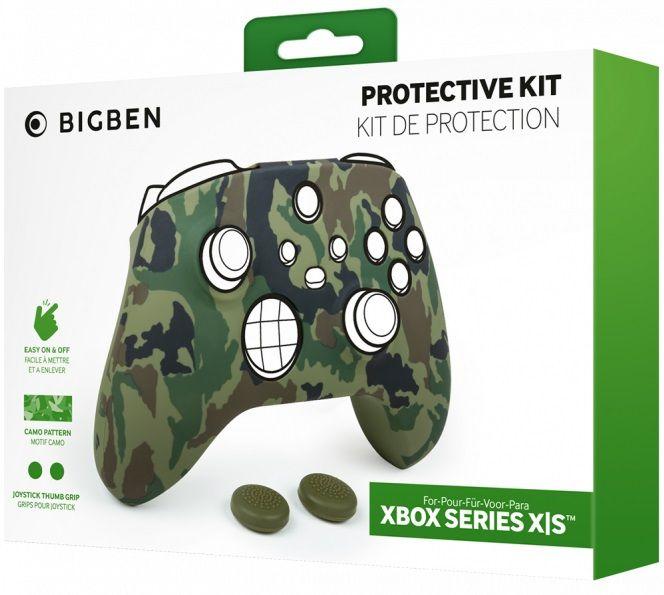 Image du produit Nacon Gaming Controller Silicon Glove (camo green/incl. 2 Thumb Grips) (Xbox One S, Xbox Series S, Xbox One X, Xbox Series X)