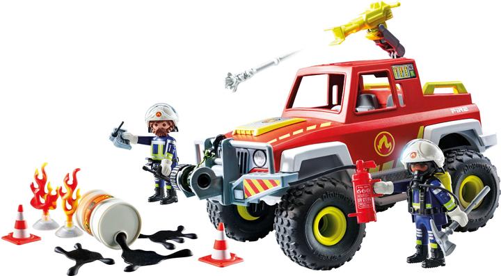 Immagine prodotto Playmobil Camion dei pompieri (71824, Playmobil Eroi d'azione)