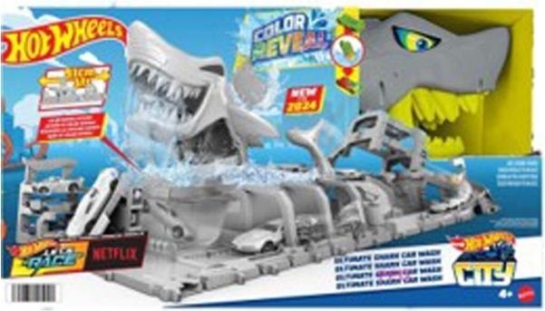 Produktbild Hot Wheels City Ultimative Hai Auto-Waschanlage