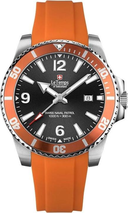 Image du produit Le Temps Patrouille navale suisse (Montre analogique, 43 mm)
