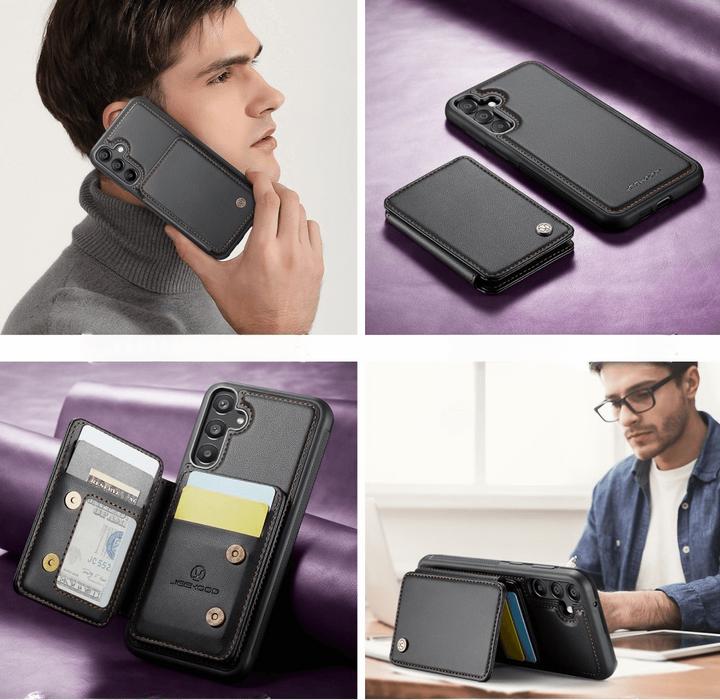 Immagine prodotto Cover-Discount Galaxy A55 - Cover posteriore 2-in-1 con supporto per carte di credito (Samsung Galaxy A55)