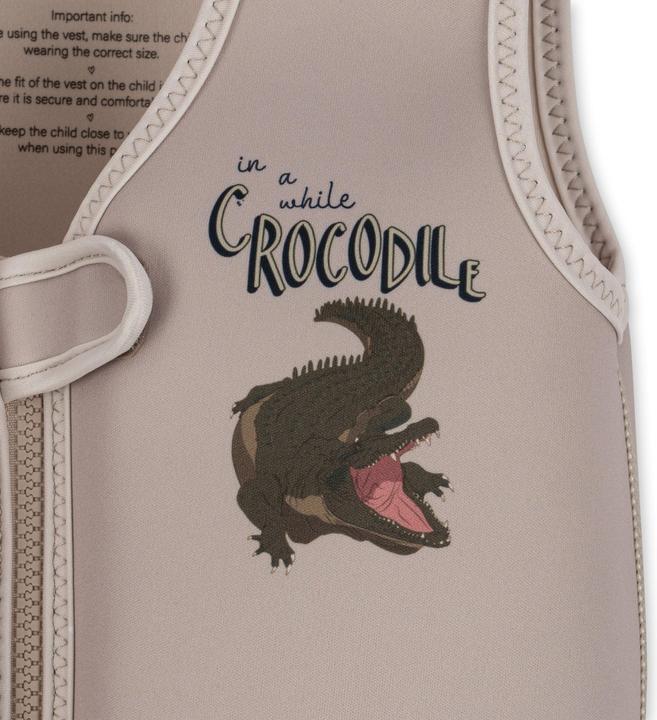Produktbild Konges Slojd Neopren Schwimmweste Crocodile (15 - 18 kg)