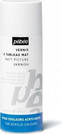 Image du produit Pebeo Artist Acrylics Vernis mat phase solvant en spray (400 ml)