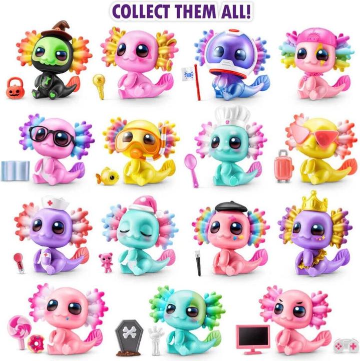 Actual product image 5 Surprise A-Lot-A Axolotls-S1