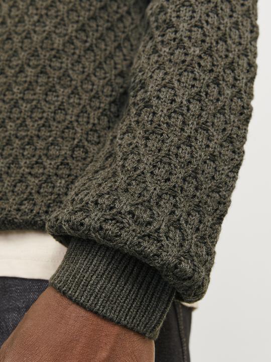 Actual product image Jack & Jones Jprblunorth Knit High Neck Sn (L)
