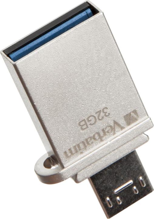 Actual product image Verbatim Store n Go OTG 32GB Micro Drive USB 3.0 (32 GB, USB 3.0, USB-A)