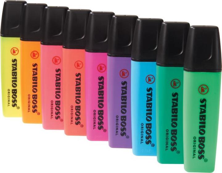 Produktbild STABILO BOSS ORIGINAL Textmarker (Gelb, 5 mm, 1 x)