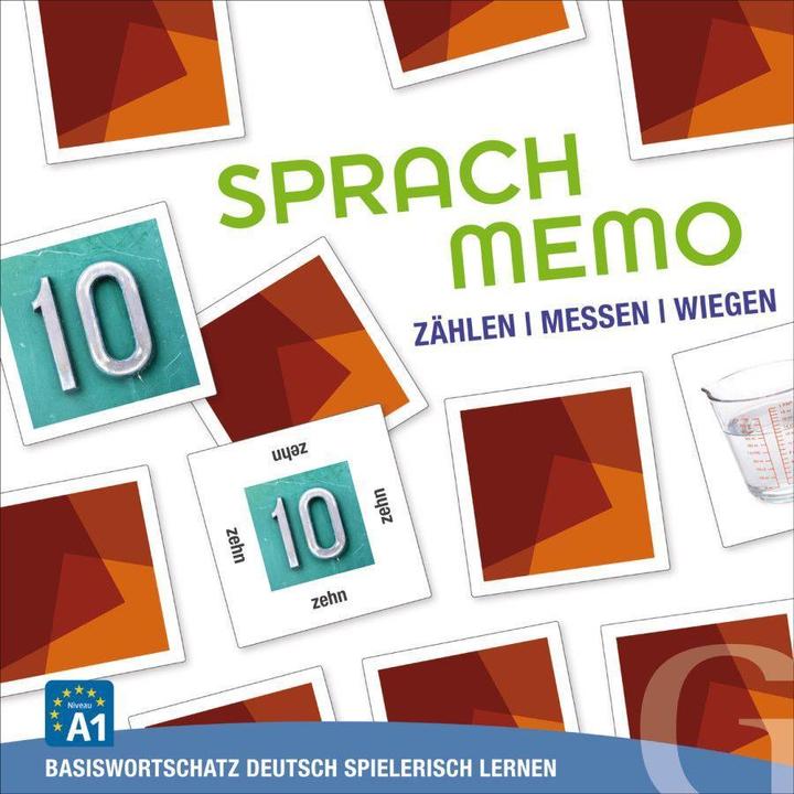 Immagine prodotto Sprachmemo Deutsch: Zählen / Messen / Wiegen (Tedesco)