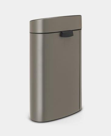 Produktbild Brabantia Mülleimer Touch Bin New,recycle, 23+10 L Platinum (33 l)