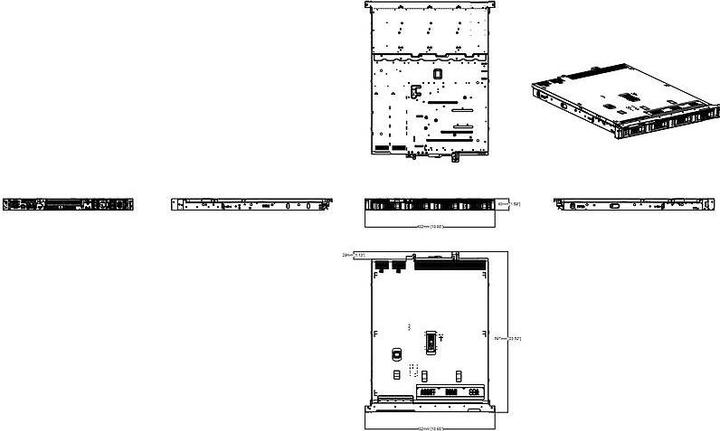 Actual product image Axis Camera Station S1232 Rack Recording Server 32 TB