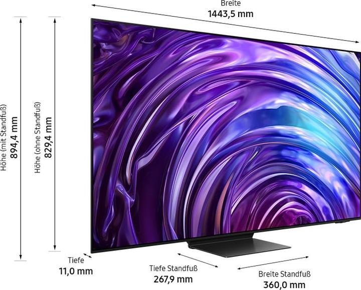 Produktbild Samsung GQ65S95DAT (65", S95D, OLED, 4K, 2024)