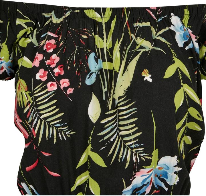 Image du produit Urban Classics Ladies AOP Off Shoulder Short Jumpsuit (XS)