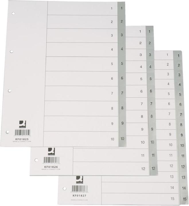 Actual product image Q-Connect Register full format made of PP, with index sheet