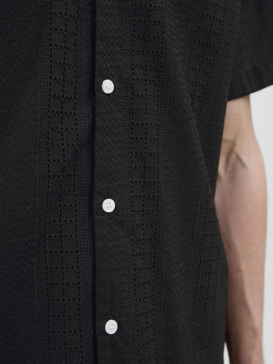 Image du produit Jack & Jones Jorsummer Luke Anglaise Resort Shirt Ss (L)