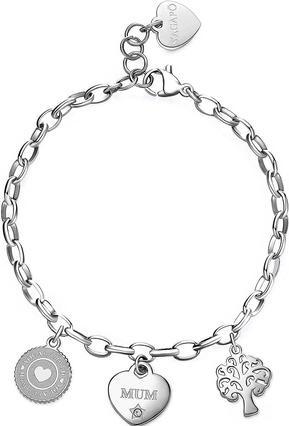 Actual product image Sagapo S'Agapµ - Beautiful steel bracelet for mom Happy SHAR14