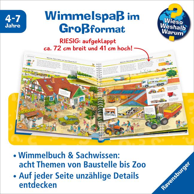 Immagine prodotto Ravensburger Das grosse Wimmelwissen (Tedesco, Carola di Caldaia, 2019)